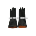 Long Sleeve Double Color Latex Industrial Work Glove